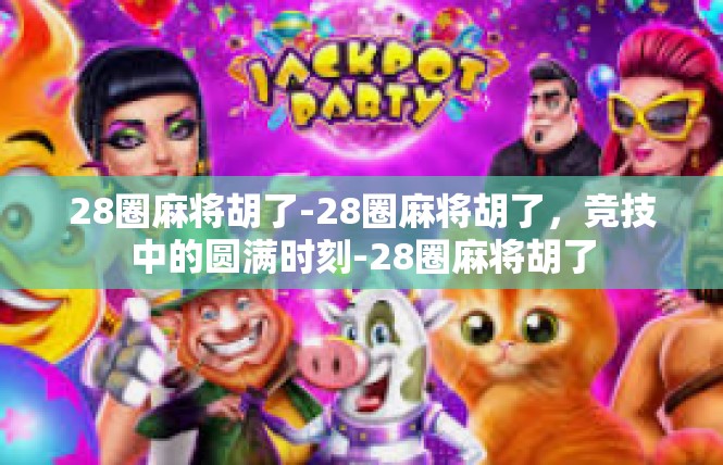 28圈麻将胡了-28圈麻将胡了，竞技中的圆满时刻-28圈麻将胡了
