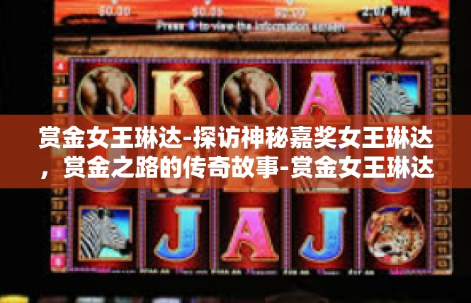 赏金女王琳达-探访神秘嘉奖女王琳达，赏金之路的传奇故事-赏金女王琳达