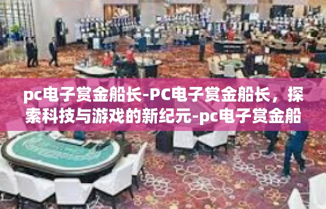 pc电子赏金船长-PC电子赏金船长，探索科技与游戏的新纪元-pc电子赏金船长
