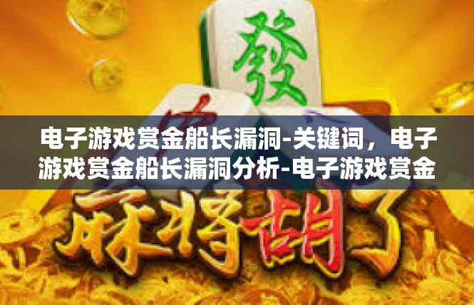 电子游戏赏金船长漏洞-关键词，电子游戏赏金船长漏洞分析-电子游戏赏金船长漏洞