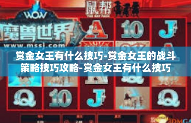 赏金女王有什么技巧-赏金女王的战斗策略技巧攻略-赏金女王有什么技巧