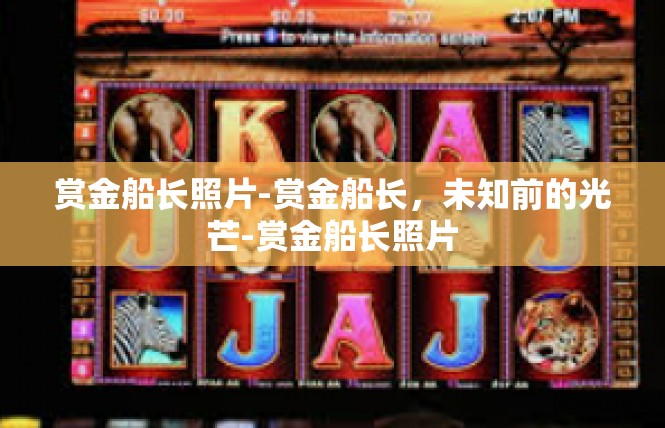 赏金船长照片-赏金船长，未知前的光芒-赏金船长照片