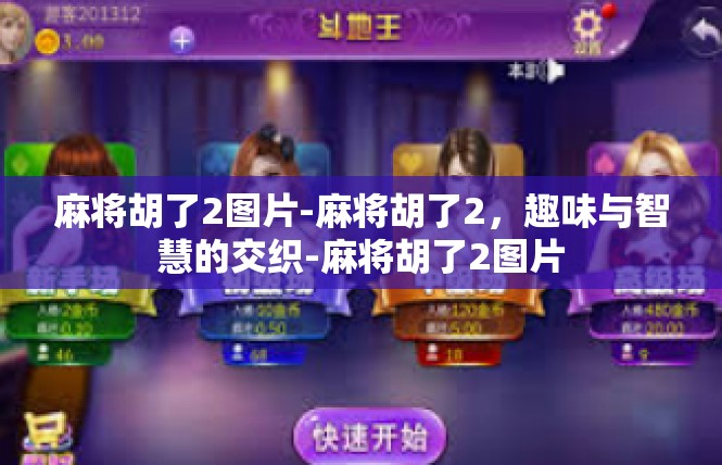 麻将胡了2图片-麻将胡了2，趣味与智慧的交织-麻将胡了2图片