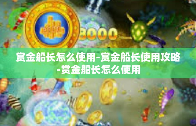 赏金船长怎么使用-赏金船长使用攻略-赏金船长怎么使用