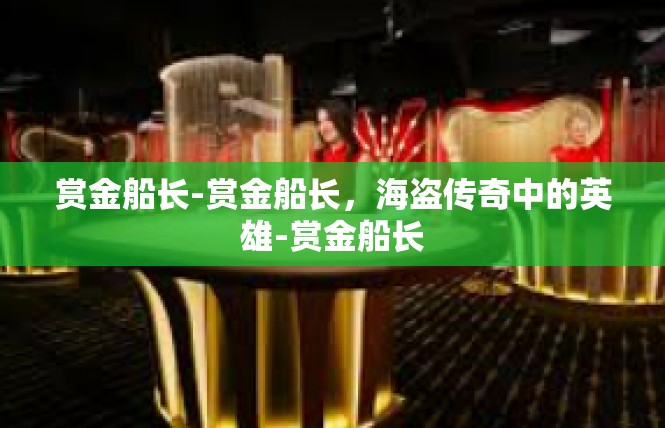 赏金船长-赏金船长，海盗传奇中的英雄-赏金船长
