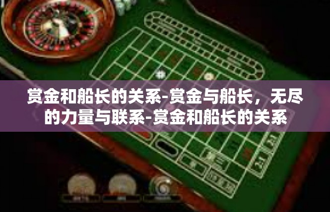 赏金和船长的关系-赏金与船长，无尽的力量与联系-赏金和船长的关系