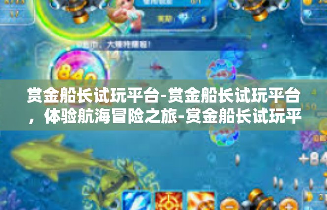 赏金船长试玩平台-赏金船长试玩平台，体验航海冒险之旅-赏金船长试玩平台