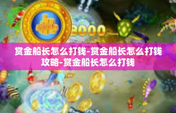 赏金船长怎么打钱-赏金船长怎么打钱攻略-赏金船长怎么打钱